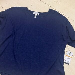 Sofia by Sofia Vergara Navy Blue Top